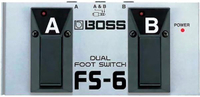 Boss FS-6 電吉他效果器/音箱雙功能切換開關踏板(結合 FS-5L 和 FS-5U)【唐尼樂器】