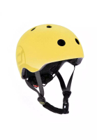 Scoot and Ride Kids Helmet S-M- LEMON (HEADER CARD)