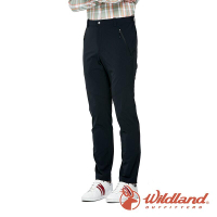 【wildland 荒野】男 彈性抗UV涼感機能長褲『黑色』0A91328