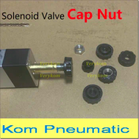 10pcs/lot Pneumatic Solenoid Valve Nut Airtac Valves Cap M7*0.5 M8*0.75 Use For 4V210-08 4V110-06 4V220-08 4V230V-08 4V21008