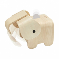 《  PLAN TOYS 》木製 長鼻小象存錢筒 東喬精品百貨