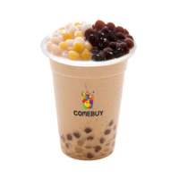 【COMEBUY】雙Q奶茶2號 大杯(自備環保杯)