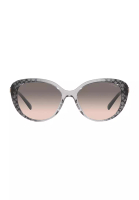 COACH Coach Women's Cat Eye Frame Grey Acetate Sunglasses - HC8348U