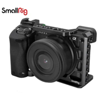 SmallRig DSLR Sony A6400 Camera Room with Container Silicon Holding for Sony A6100 A6300 A6400 Camera 3164 Pe