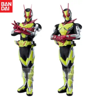 In Stock Bandai Original Anime Hero's Brave Statue Figure Kamen Rider Zero-One Kamen Rider Zero-Two Action Figure Model Gifts