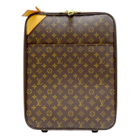 LOUIS VUITTON LV 路易威登 棕色 原花 帆布 Pegase 50 拉桿 行李箱 M23251 【二手名牌BRAND OFF】