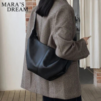 Mara's Dream Women Fashion Casual Hobo Bags Shoulder Crossbody Bag Female Large Capacity Handbag Woman Wide Strap Underarm Bag