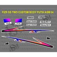 STRIPING STIKER FIZR F1ZR CUSTOM SS TWO 04 BODY PUTIH