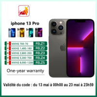 Original Apple iPhone 13 Pro 128GB/256GB ROM5G Unlocking A15 Bionic Chip 6.1-inch OLED Screen Facial Recognition 12MP Camera NFC