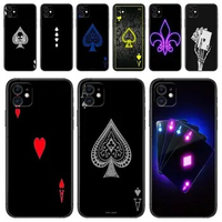 Poker A Phone Case For Apple IPhone 13 12 11 14 15 Pro Max Mini SE XR X XS Max 6S 8 7 plus New Fashion Covers