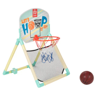 【ToysRUs 玩具反斗城】Play Pop Sport 兒童落地籃球架組