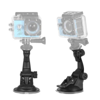 Car Suction Cup Mount + Tripod Adapter for GoPro hero 7 6 5 4 for Xiaomi YI Action Camera Accessories High Quality