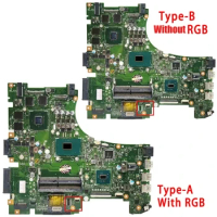 GL553VE Notebook Mainboard CPU I5-7300HQ I7-7700HQ GTX1050-2G/4G GPU for ASUS GL553VE GL553VD GL553V ZX53V Laptop Motherboard