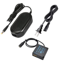 DMW-DCC11 DC Coupler DMW-AC8 AC Power Adapter kit for Panasonic DMW-BLE9 DMW-BLG10 Battery Lumix DMC GX85 GX80 S6 GF3 GF6 Camera
