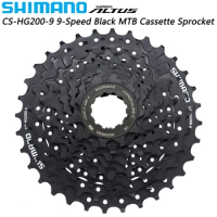 SHIMANO ALTUS CS-HG200-9 9 Speed Black MTB Cassette Sprocket 11-32T 11-34T 11-36T Freewheel Original Bicycle Parts