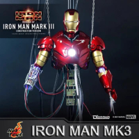 Hot Toys Iron Man Mark 3 Constructed Versions Action Figures 1:6 Collectibles Figurines Model Boyfriend Boy Gifts