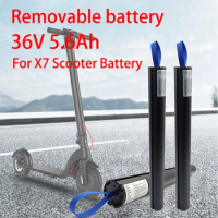 36V Electric Scooter Carbon Fiber X7 Lithium Battery for E-Scooter Carbon Fiber Scooter Replaceable Accessories Li-ion Battery