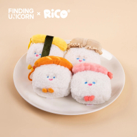 【FINDING UNICORN】Rico 壽司毛絨解壓玩具盲盒(兩入隨機款)