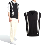 Adidas Hack KNT Vest 男款 黑白色 運動 慢跑 休閒 棉質 保暖 背心 HZ0713