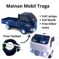 mainan miniatur mobil traga