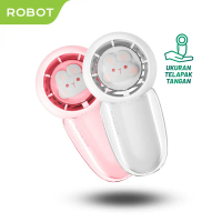 ROBOT RT-BF21 Portable Mini Fan Kipas Angin Genggam Rabbit USB 1200mAh