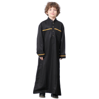 Arab Saudi Muslim kanak-kanak lelaki pakaian Abaya Caftan jubah islam Ramadan Jubba Thobe arab kanak