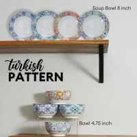 Pero Set Of 4 Bowl / Mangkuk Keramik / Mangkuk Es Buah / Set Mangkuk