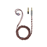 【FiiO】高純度古河單晶銅可換插頭MMCX耳機升級線(LC-RC 2024)