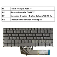 Keyboard For Lenovo IdeaPad 3-14ADA6 3-14ALC6 3-14ITL6 82KQ 82KT 82H7 Italian Slovenian/Cro Swiss Czech Slovak German QWERTZ