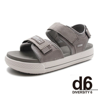 G.P(女)d6系列 Q軟舒適織帶涼鞋 女鞋－山羊灰
