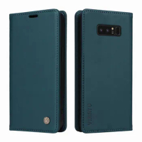 Cover Case For Samsung Note 8 Luxury Magnetic Attraction Flip Leather Wallet Phone Case For Samsung Galaxy Note 8