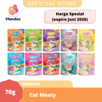 [SPECIAL PRICE] MOOCHIE MEATY CAT MAKANAN BASAH KUCING 70G