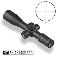 Discovery Compact Hunting Optical Sight Riflescope FFP 3-12x40 4-16x40 6-24x40 Side Focus First Focal Plane Rifle Scope For .308