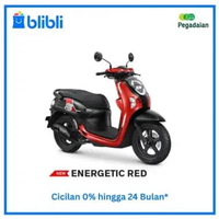 Pegadaian - [DP] Honda New Scoopy Energetic Sepeda Motor [OTR Jabodetabek] 20% 36 Energetic Silver T