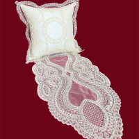Sarung Bantal 40x40 free taplak meja 150cm