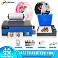 A4 DTF Printer For Epson L805 XP600 DTF Printing Machine Directly to Film impresora dtf T shirt DTF Printer For all Fabric Print