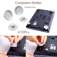 4/20Pcs Plastic Desk Pad Non-slip Accessories Laptop Stand Notebook Cool Feet Dissipate Heat Computers Holder