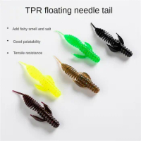 Fake Bait Thread Fake Lures For Fishing Remote Needle Tail With Salt And Fishy Floating Water Fishing Accessories Fishing Bait
