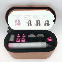 Suitable for Dyson Classic Curling Hair Stick Leather Box Dyson Hair Dryer Host Curling Hair Stick Carrying Box