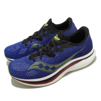 【SAUCONY 索康尼】競速跑鞋 Endorphin PRO 2 男鞋 亮藍 黃 碳板 訓練 運動鞋 索康尼(S2068725)