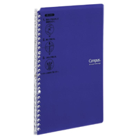 KOKUYO Campus 超薄型360度活頁夾筆記本(26孔) B5-紫