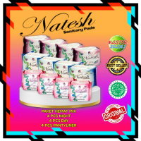 Natesh Night Pantyliner Day Pembalut | Mix 4 Set Campur