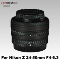 For Nikon Z 24-50 Decal Skin Camera Lens Sticker Vinyl Wrap Anti-Scratch Film Protector Coat For NIKKOR Z 24-50mm F/4-6.3 F4-6.3