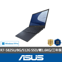 ASUS 升級16G組★14吋R7商用筆電(BM2402CYA/R7-5825U/8G/512G SSD/W11P)