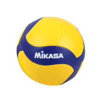 MIKASA 螺旋型合成皮排球 #5-5號球 運動 訓練 V355W 黃藍
