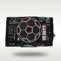 Australia Smiggle Original Children's Wallet Black and Red Football Wallet Leather Card Bag Coin Wallet Original High Quality