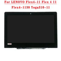 11.6 inch 1366x768 LCD Screen Touch Assembly For Lenovo FLEX 4 FLEX 4-11 FLEX 4-1130 Yoga 310-11 Yoga 310 11 Laptop Assembly