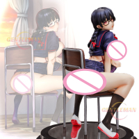 Anime Nhật Bản bản địa sexy ngồi cô gái fuyuko fujimi 22cm 15 PVC Hành động Hình adlut hentai Bộ sưu tập mô hình Búp bê đồ chơi Quà tặng
