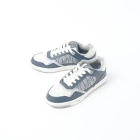 Sepatu CHRISTIAN DIOR B27 OBLIQUE BEIGE WHITE GREY SNEAKER 100% ORIGINAL 42