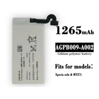 For Sony Xperia Sola MT27 MT27i MT27a 1265mAh AGPB009-A002 Battery